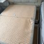 king size bed frame and headboard - read description. Image 4