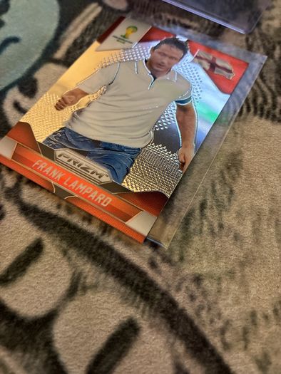 Frank Lampard 2014 World cup prizm card