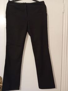 Black Trousers Size8