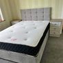 New Stylish single ,Double 4ft, 4ft6, King 5ft And 6ft Superking Sizes Divan Beds Instock. Drawers And Optional Tufted Mattresses Available. Free Delivery Image 7