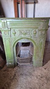Three 1900's castiron fireplaces