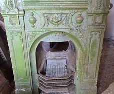 Three 1900's castiron fireplaces