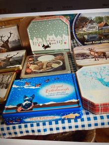 Collection of Old Tin Boxes. (13)
