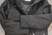 H&amp;M Black winter parka for man/ tennager , size XS.