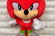 Sonic The Hedgehog Knuckles Plush Soft approx. 20 cm. Used Please see photos