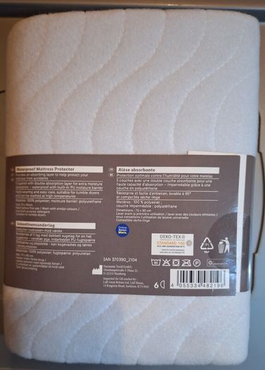 Livarno home waterproof mattress protector