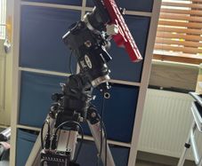 EQ3-2 Mount with OnStep V5 GoTo system .