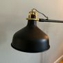 Black Brass Standing Lamp Image 2
