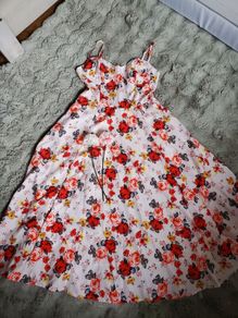 Floral Maxi Dress with Tulle Underskirt