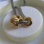Christina Sterling Silver Charm Bracelet With Real TOPAZ CDL 925 I Image 6