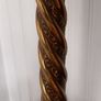 Antique brass oil lamp Image 3
