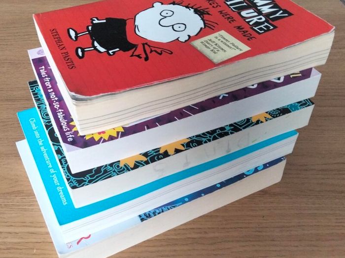 Kids books - Dork Diaries, Timmy Failure, etc