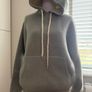 Woman Reiss oversize wool hoodie Image 3