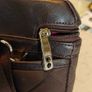 New Knomo London Leather Trim Laptop Bag Image 4
