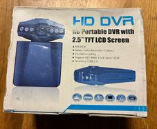 HD portable DVR Dash Cam 2.5" TFT LCD screen