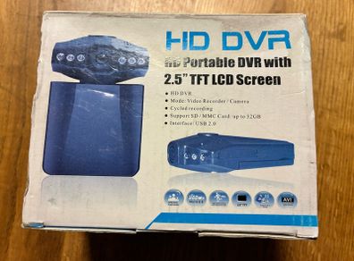 HD portable DVR Dash Cam 2.5" TFT LCD screen