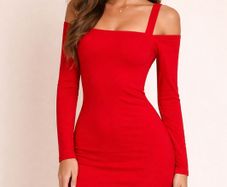 Brand New Stunning Ladies/girls Red Dress: Size 6-8 - Brand New With Tags