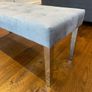 Grey Dining Bench Image 4