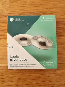 Brand New Silver Nursing Cups