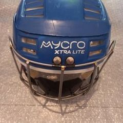 Mycro Xtra Lite Hurling Helmet - Blue. Size small.