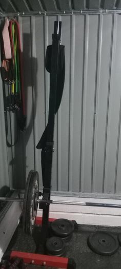 Barbell support rack adjustable