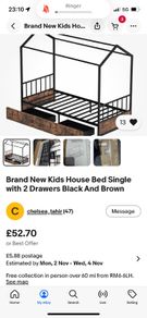 kids house bed
