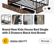 kids house bed