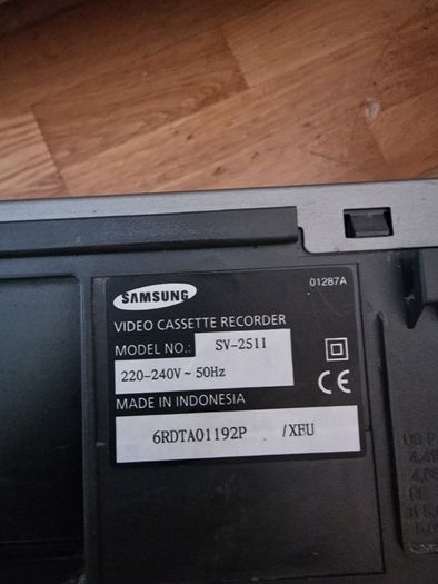 Video Vhs Samsung Hilogic Sv-2511