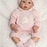 Soft Silicone Vinyl Reborn Dolls Baby Girl 22 inch 55 cm Magnetic Mouth Lovely Lifelike Cute Toy That Look Real Newborn Handmade Birthday Xmas Gift (FREE POSTAGE) Image 3