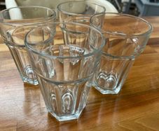 4 Large Glasses