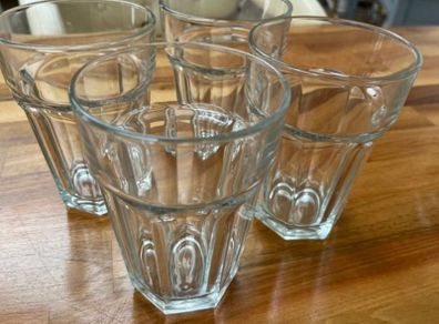 4 Large Glasses