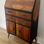 SALE! Funky Cocktail Bar/Bureau Stunning Grain Image 3