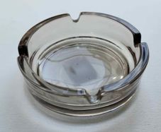 Glass ashtray