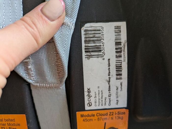 Cybex Cloud Z2 i-Size Car Seat + Base + Accessories - Bundle Only - Receipt - Great Condition