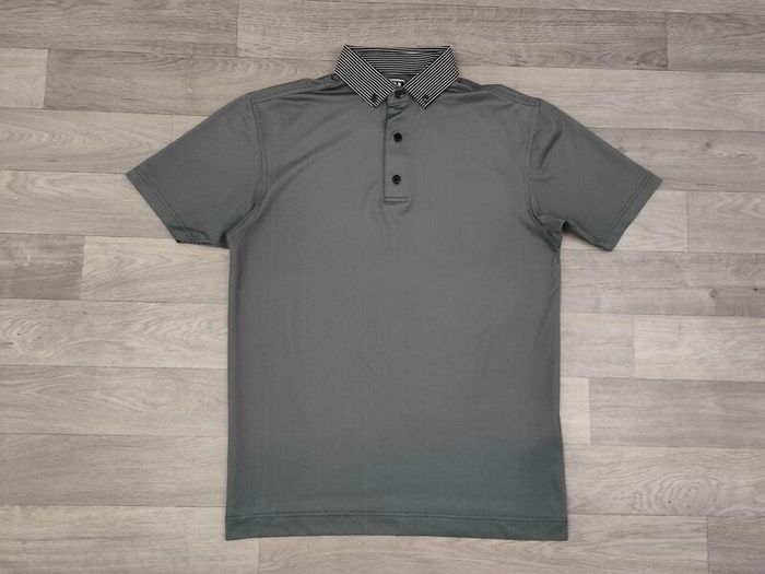 FootJoy FJ Button Down Golf Polo Shirt Mens Medium