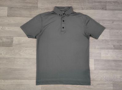FootJoy FJ Button Down Golf Polo Shirt Mens Medium