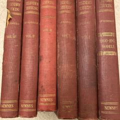 Vintage set of TV Repair manuals from the 60's