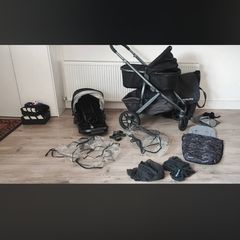 UPPA baby VISTA 2016 baby stroller 2 parts