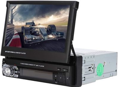 7" MP5 car single din stereo radio touchscreen