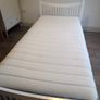 Single Bed Wooden Frame and Mattress Image 2