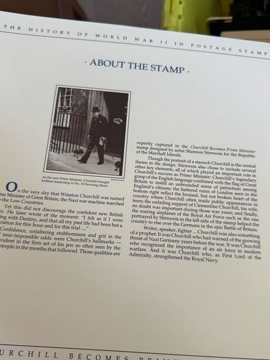 The History of World War II in post stamps