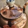 vintage copper kettle.  Polished. REDUCED Image 2