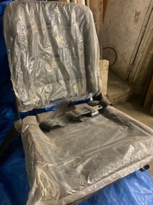 Garden tractor seat