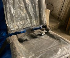 Garden tractor seat