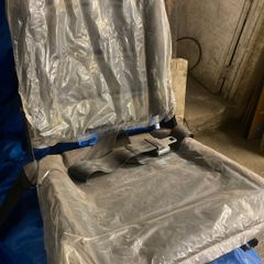 Garden tractor seat