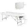 Foldable Massage Table 3-Zone Aluminium Portable Image 2