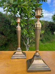 Early 18th century candle holders