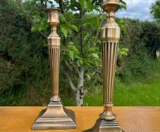 Early 18th century candle holders