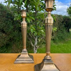 Early 18th century candle holders