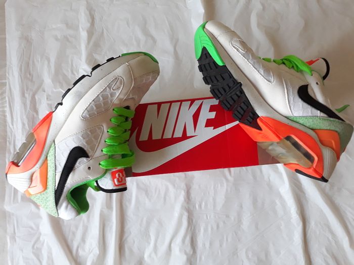 Nike Lunar Air 180 Urban Safari UK-5.5/EUR-38.5 615287-108 White/Black/Total Crimson/Poison Green-2013